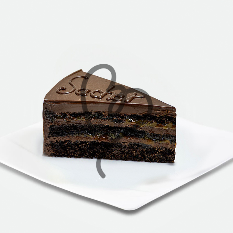 Austrian Sacher Cake Slice