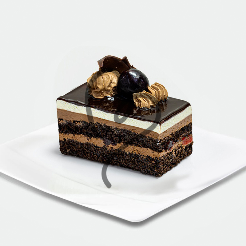Belgian Black Forest Cake Slice