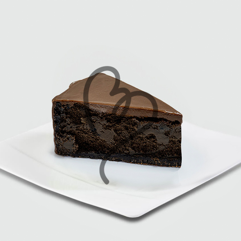 Valrhona Devils Chocolate Cheesecake Slice