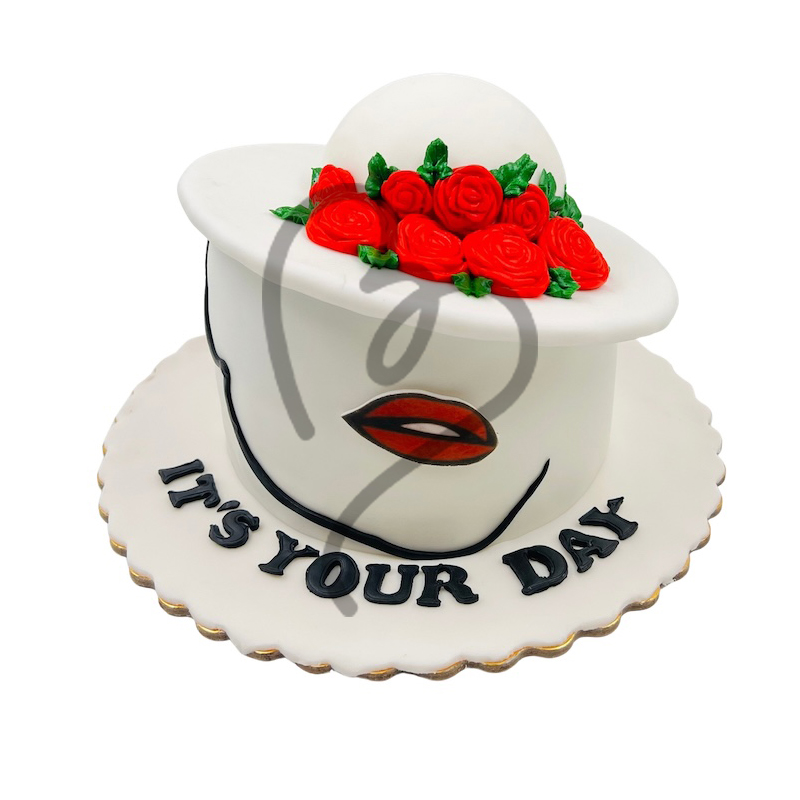 Women's Day Hat Cake (2400 gms)