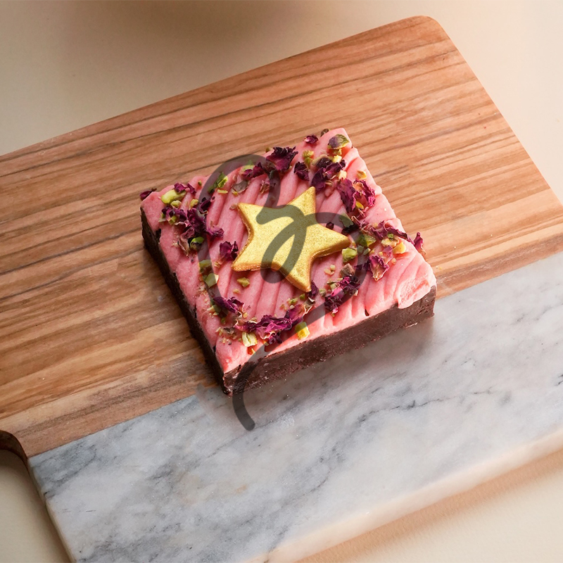 Ramadan Brownie Slab (Rose) A
