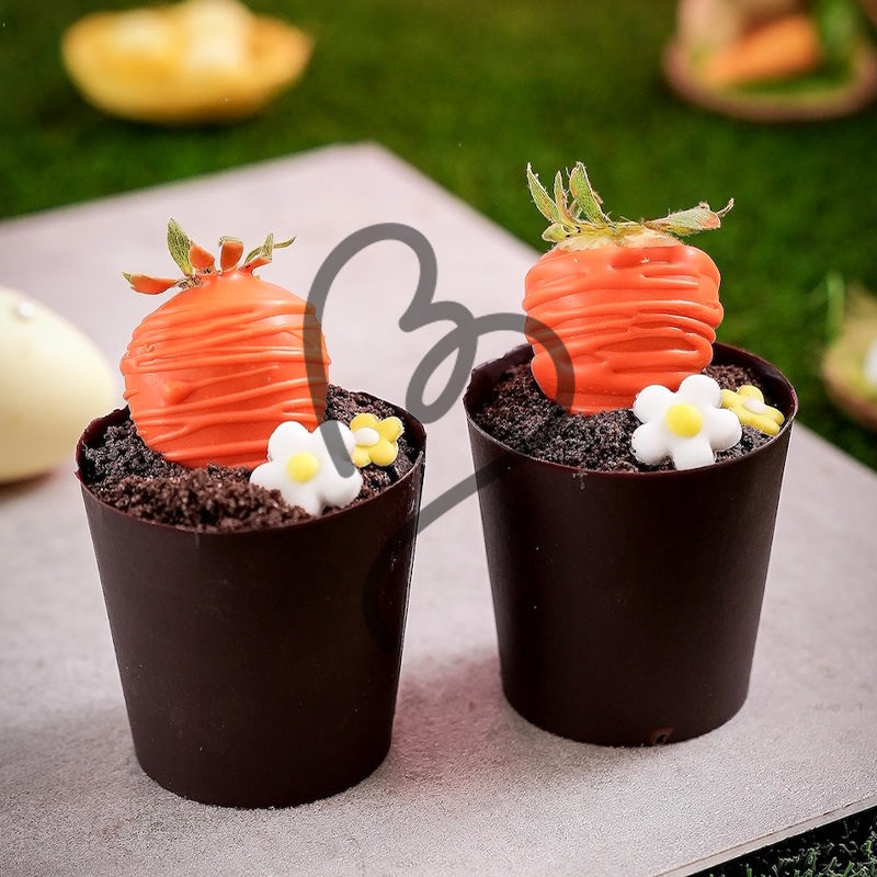Chocolate Strawberry Baskets (Pack of 2)