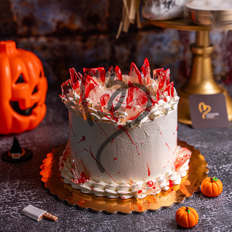 Edible Glass Cake 1.5 Kg