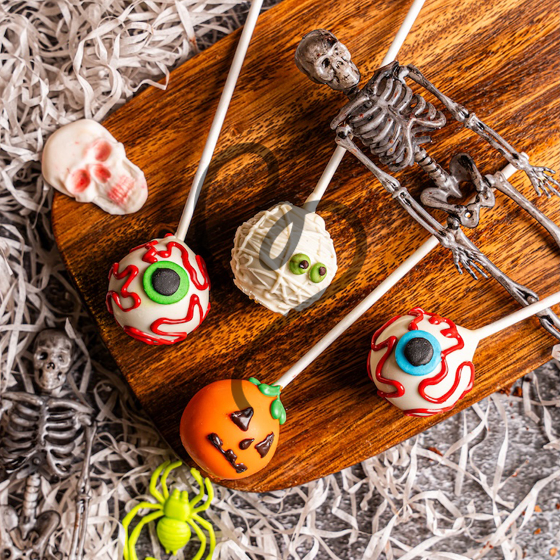 Halloween Cake Pops: Pack of 4
