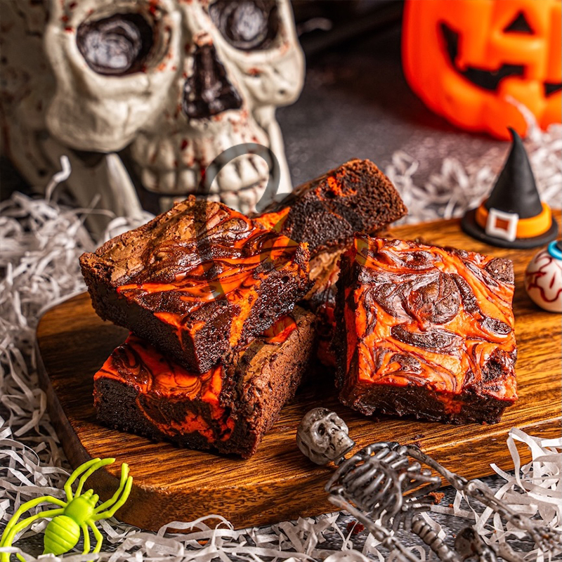 Halloween Brownies (Pack of 4)