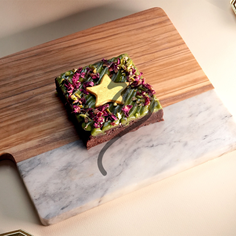 Eid Brownie Bento Box (Pistachio)
