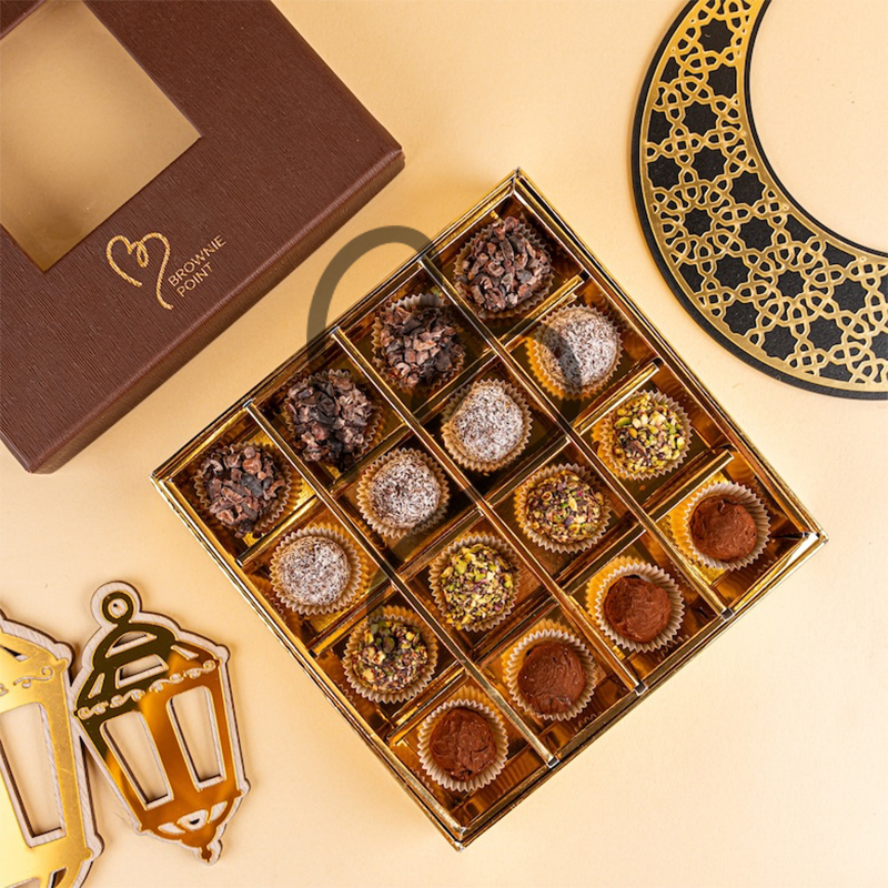 Date & Nut Chocolate Truffles (Pack of 16)