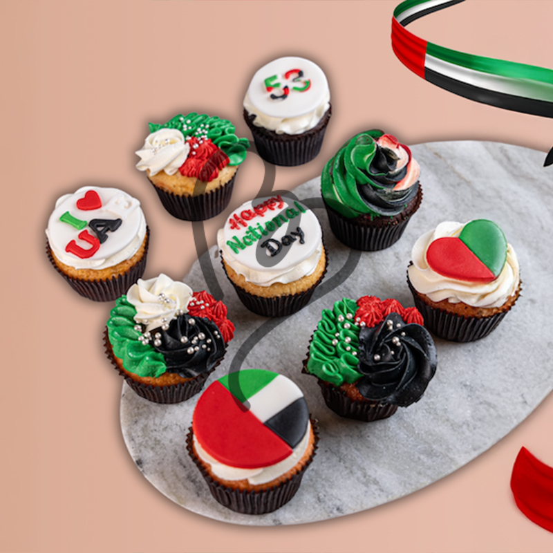 UAE NATIONAL DAY CUPCAKES