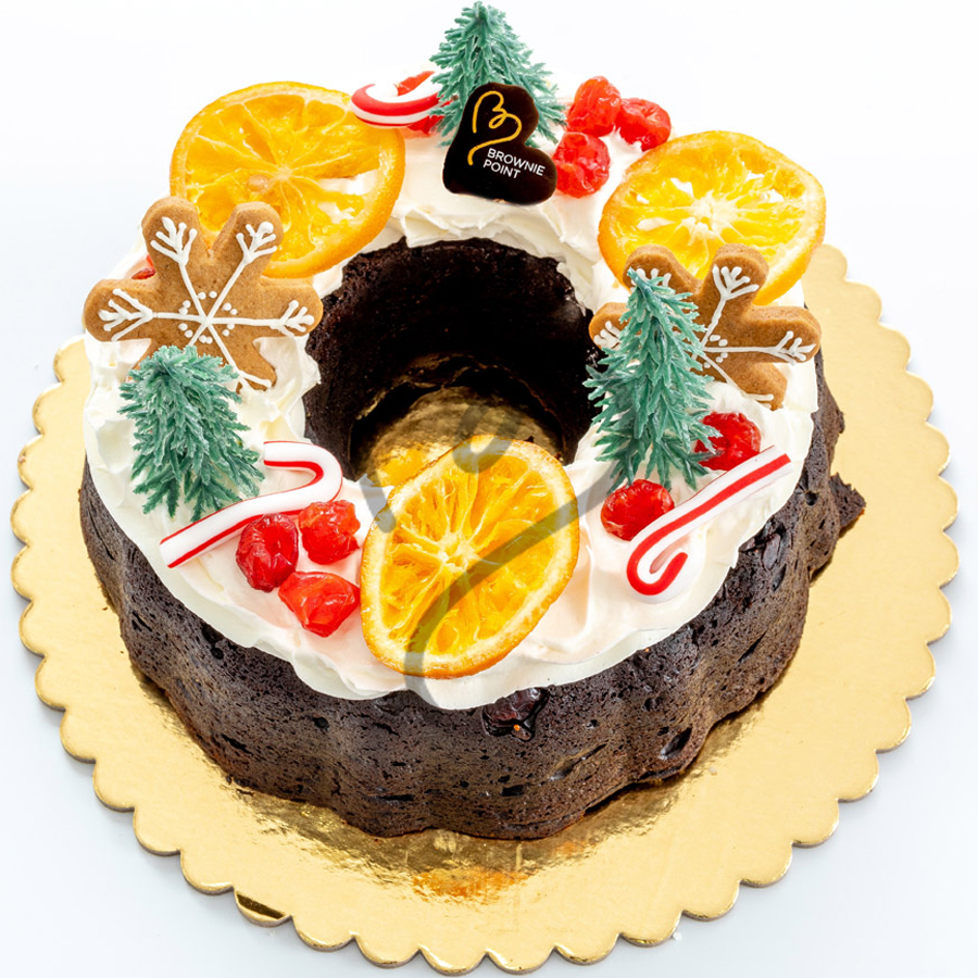 Exotic Christmas Plum Cake