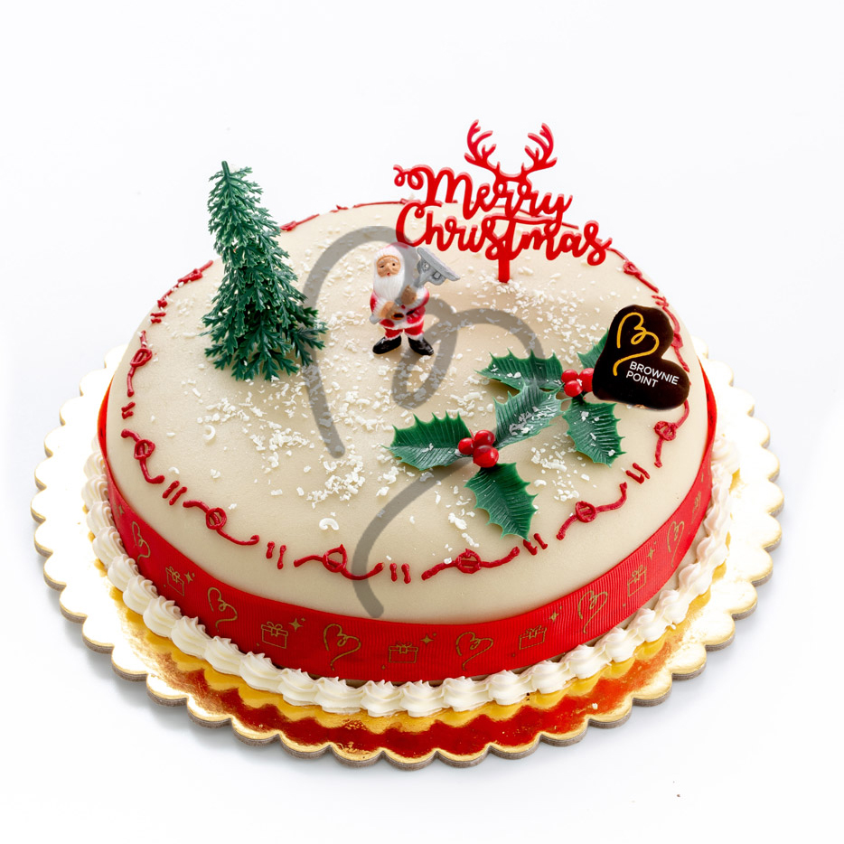 Marzipan Plum Cake