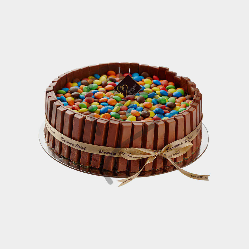 Kitkat M&M Cake