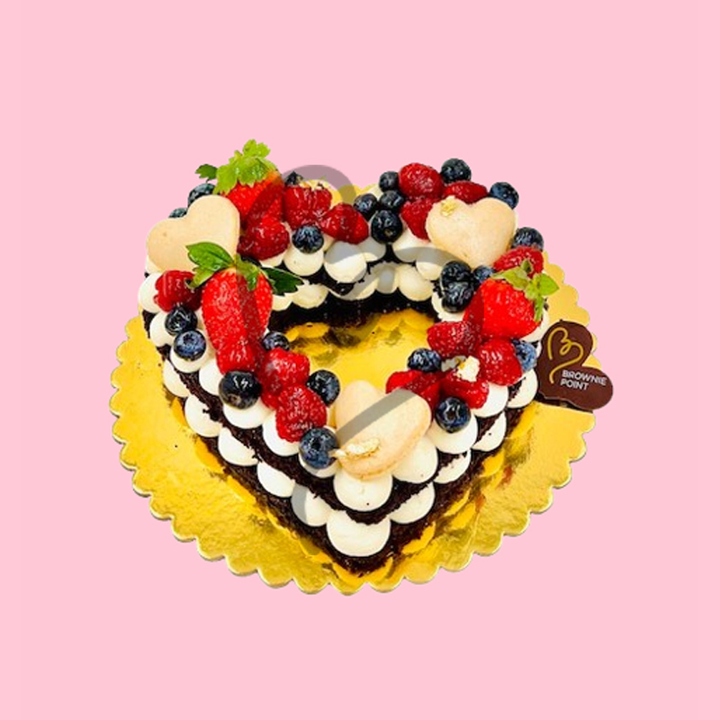 Love You Forever Chocolate Sponge Cake - 1Kg