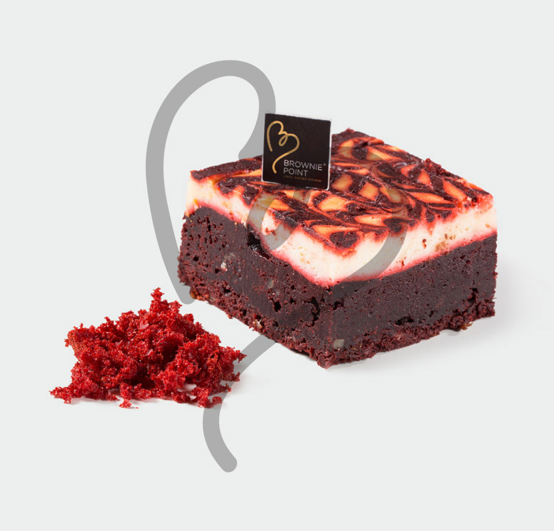 Red Velvet Baked Cheesecake Brownie