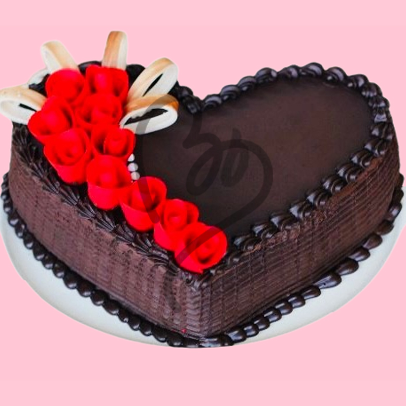 Valentine Intense Rose Cake