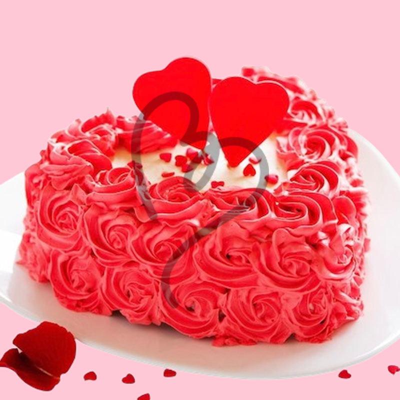 Valentine Ombre Cake