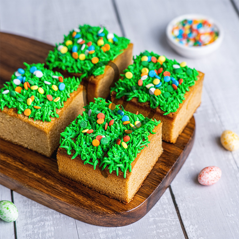 White Chocolate Easter Blondies